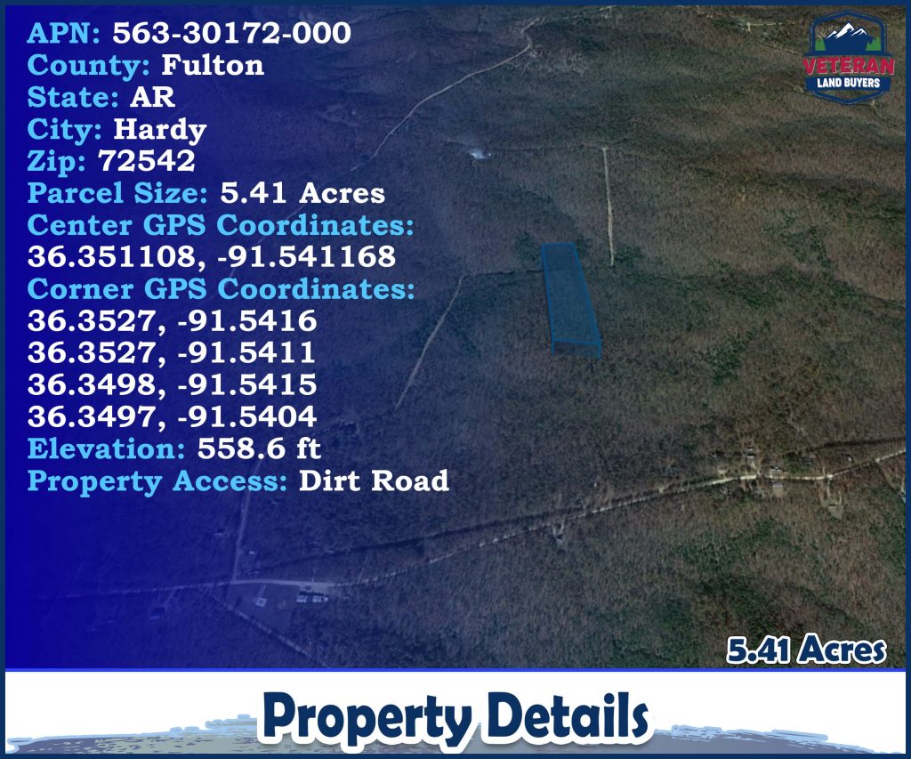 Vacant Land for Sale Fulton County AR