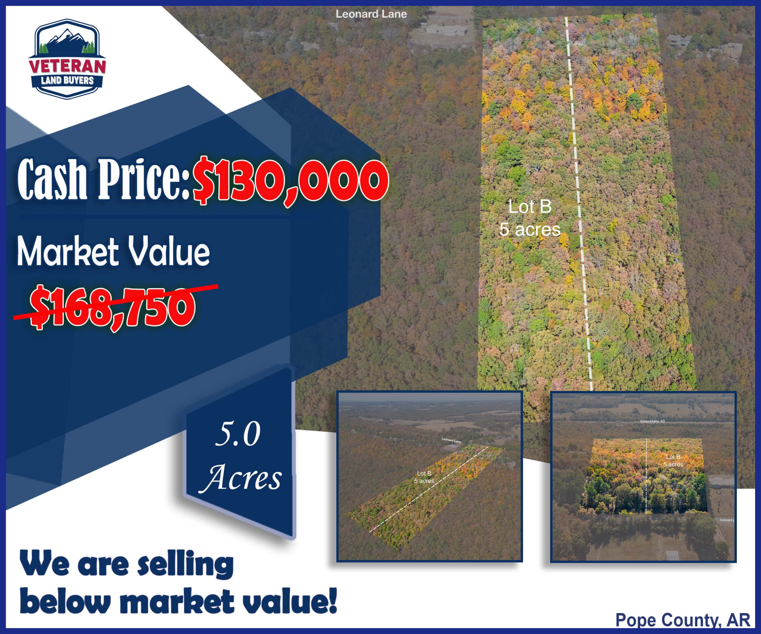 Vacant Land for Sale Pope County AR