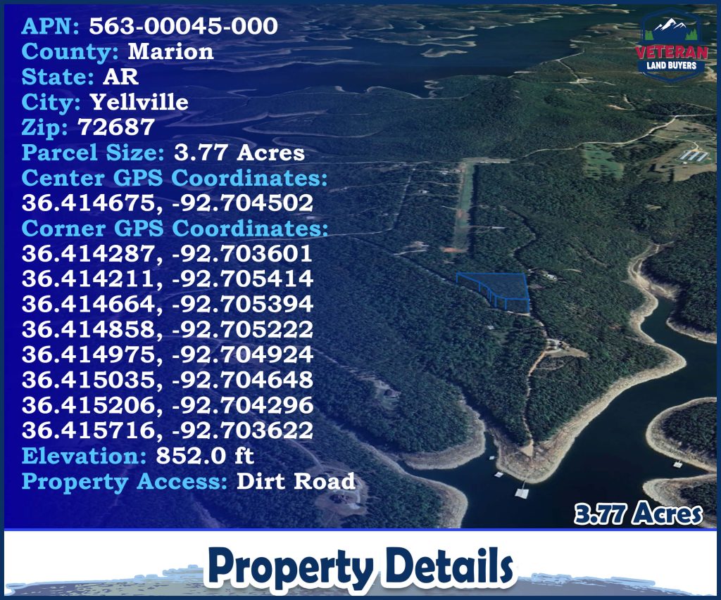 Land for sale near Bull Shoals