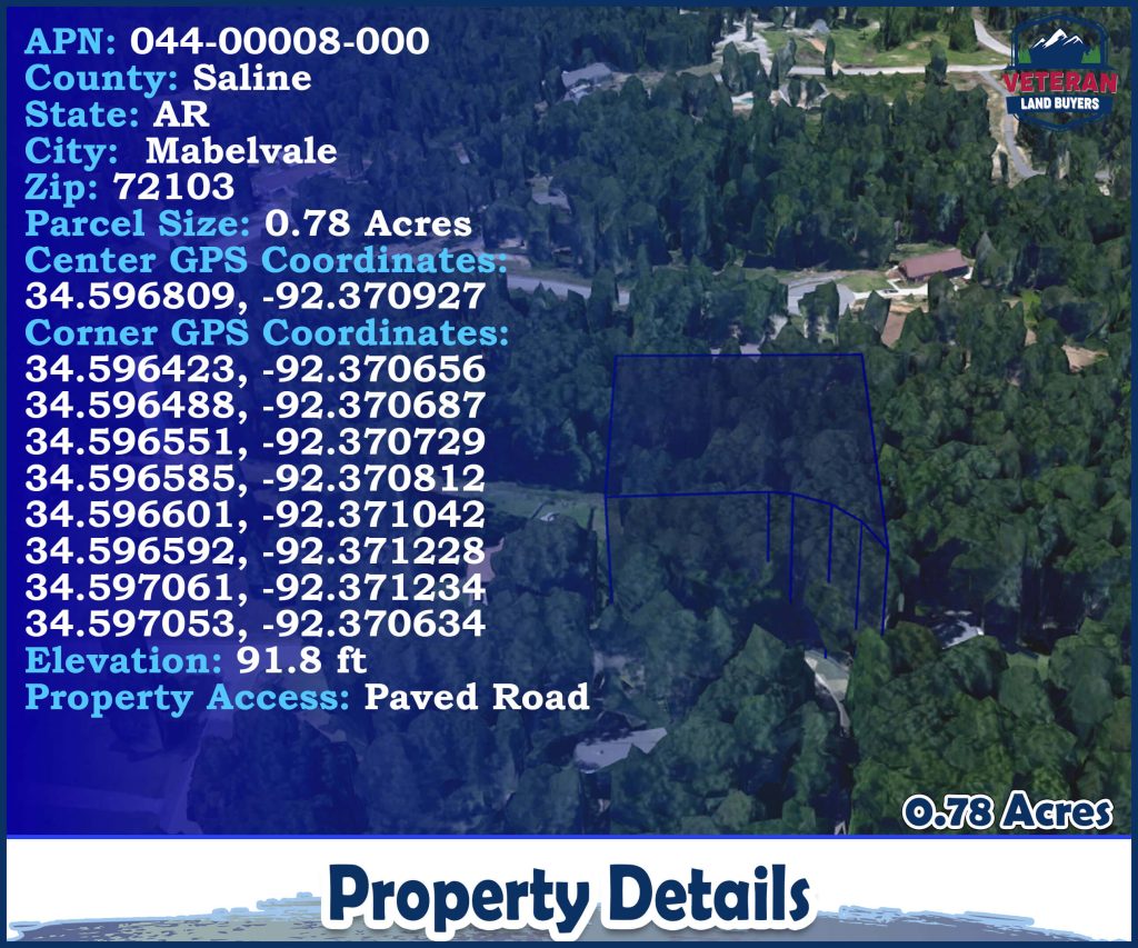 Land Buyers in Mabelvale, Arkansas