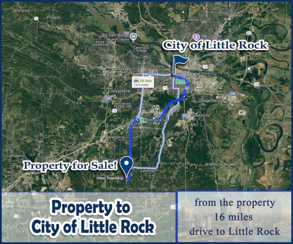 Mabelvale Saline County AR 17323 - Property to City of Little Rock