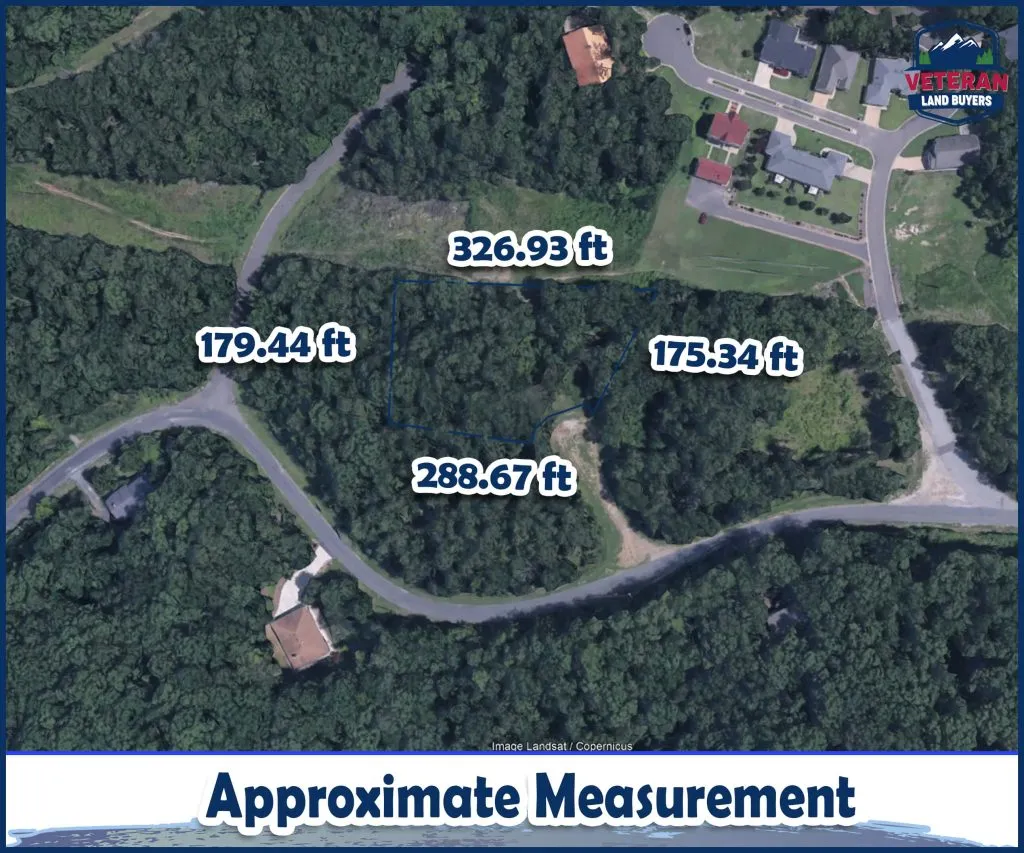 Hot Springs Garland County AR 240401 - Approximate Measurements