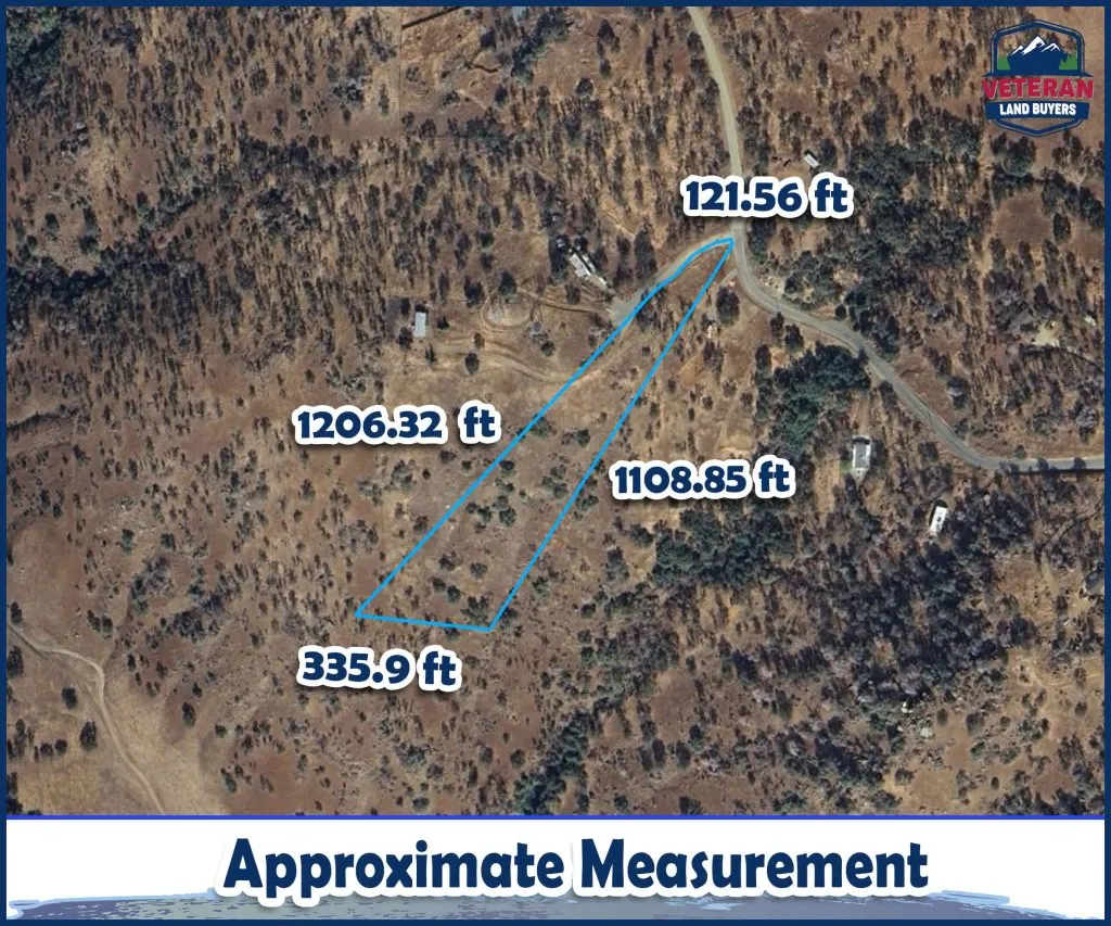 Squaw Valley Fresno County CA 93675 Approximate Measurement