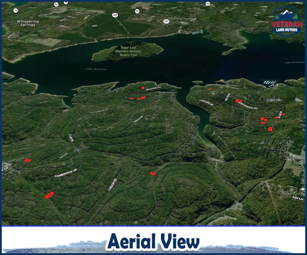 Fairfield Bay Van Buren County AR AR230927 - Aerial View