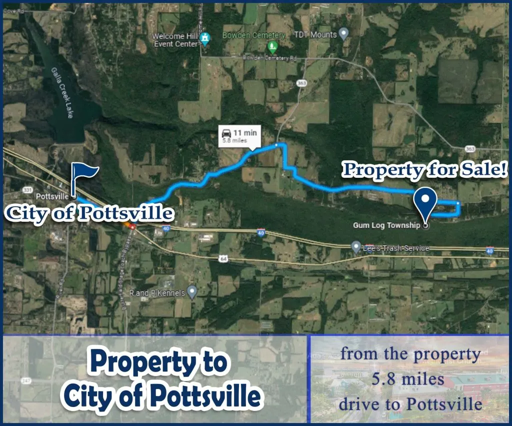 Pottsville Pope County AR Lot B N5875